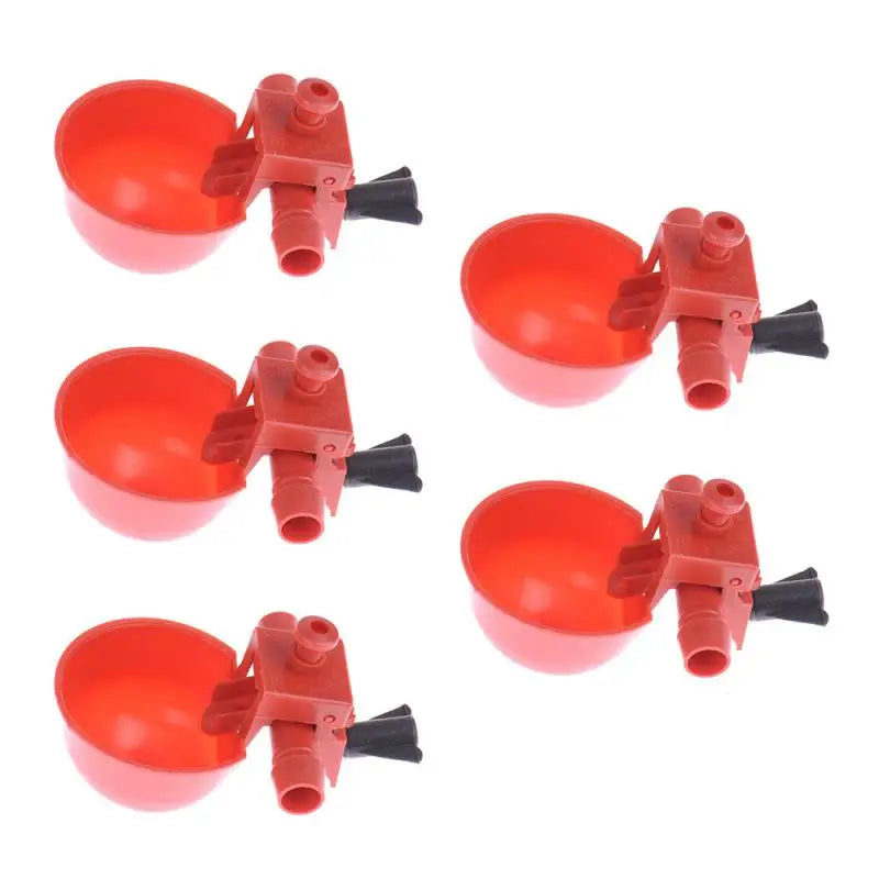 Poultry Water Drinker Cup Bird Coop Feed Cup