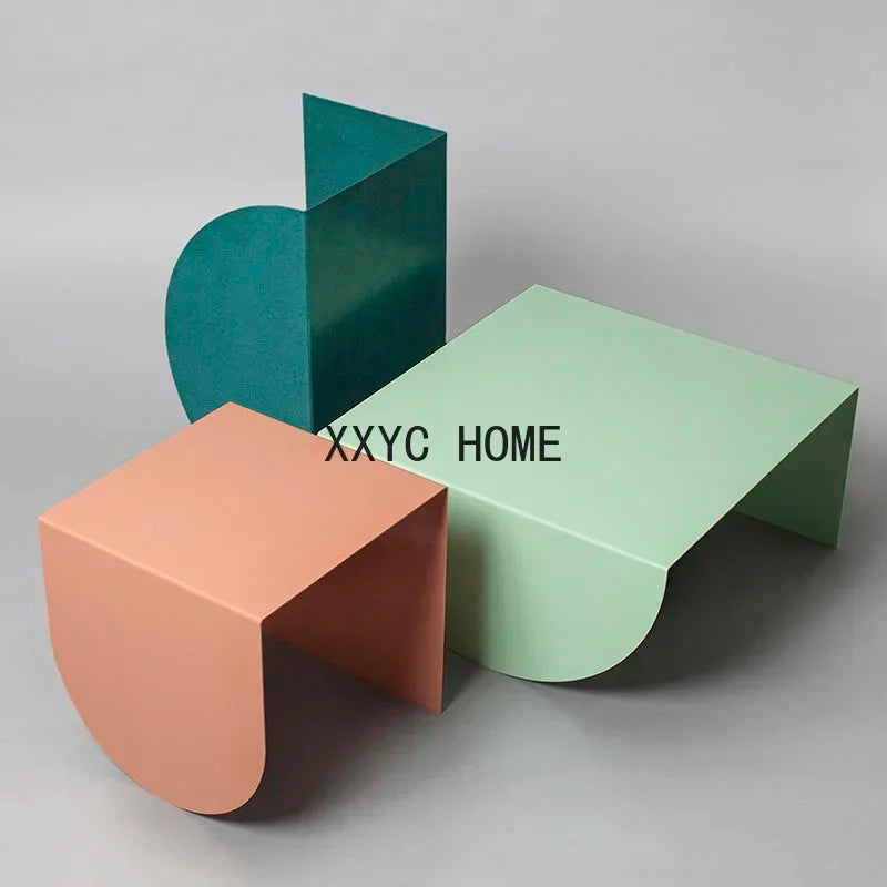 Irregular Nordic Coffee Tables Modern Design Flush Living