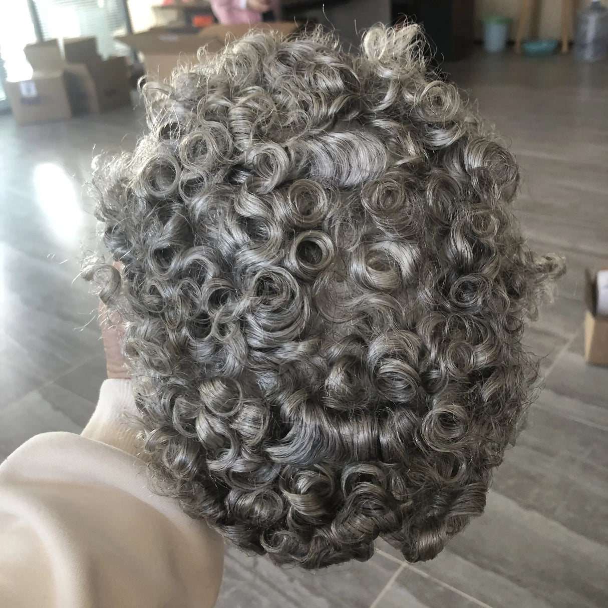 Undetectable Afo Man Jet Black 18mm Curly Micro