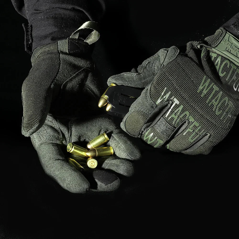 Camo Hunting Glove Touch Screen Wear-resistant Army Shooting