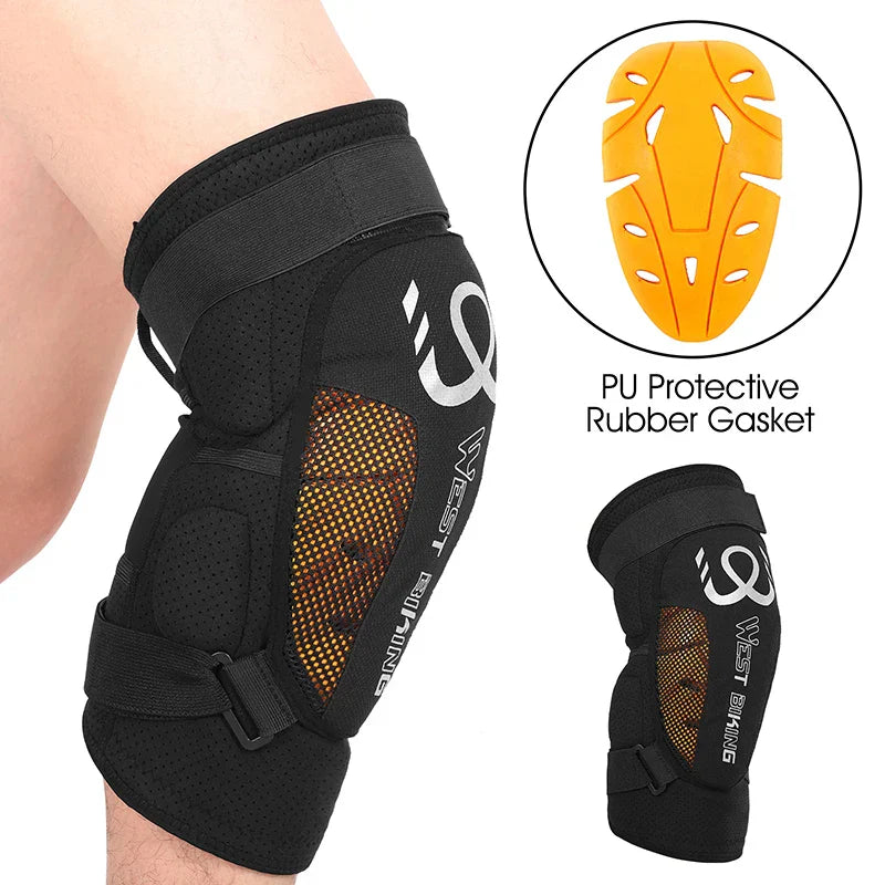 WEST BIKING Knee Pads Cycling Protector With PU