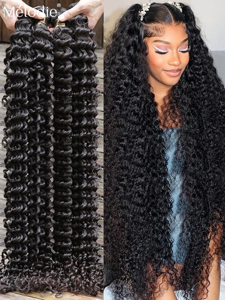 Melodie 30 40 Inch Loose Deep Wave Human