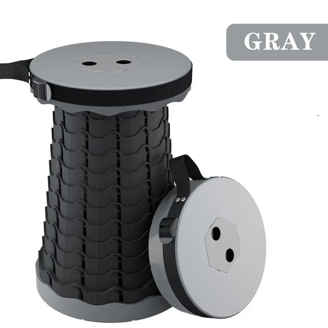 Portable Folding Camping Stools, Outdoor Telescopic Picnic Stools,