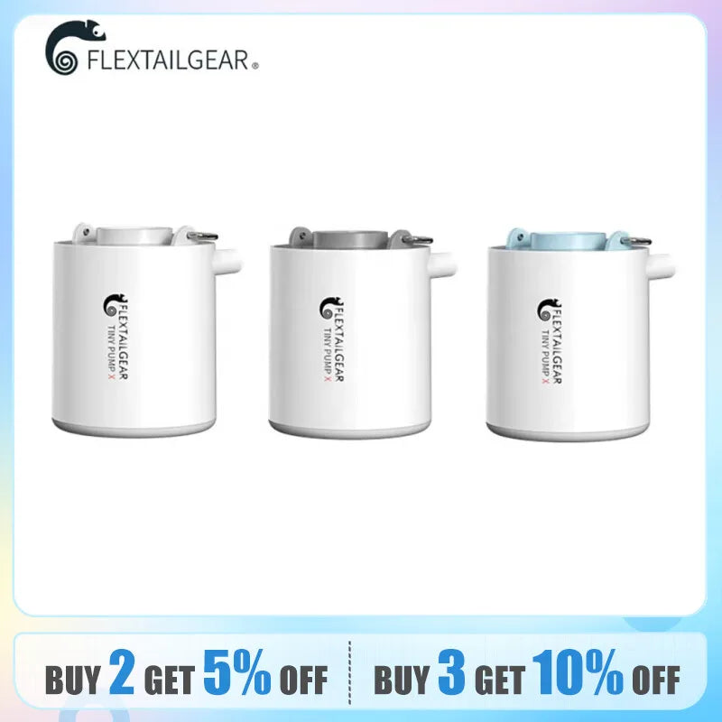 FLEXTAILGEAR Tiny Pump X Portable Air Pump Camping
