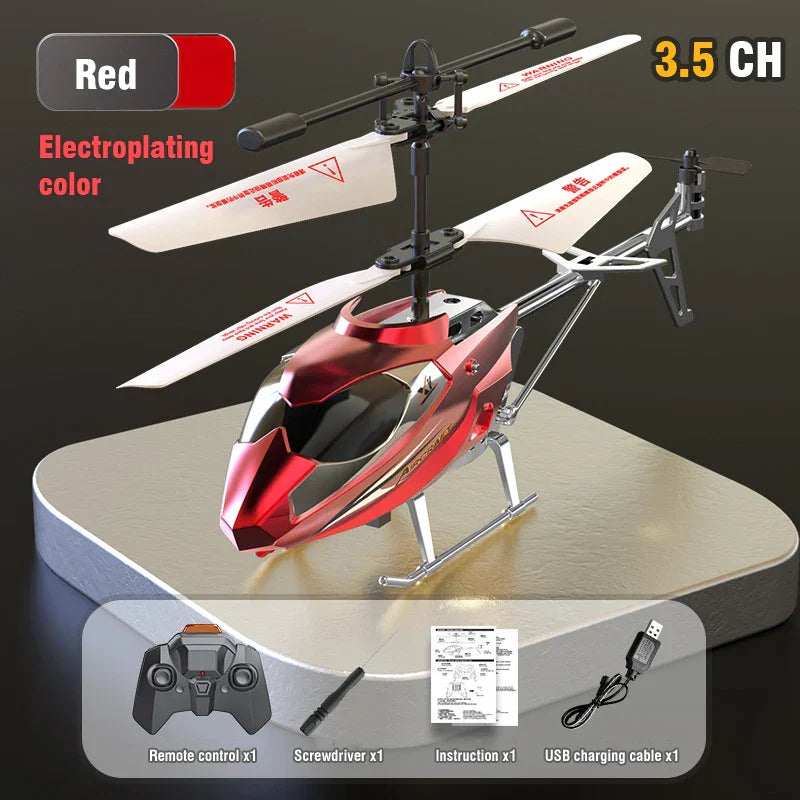 RC Helicopter 2.5CH Remote Control Airplane Kids Toy