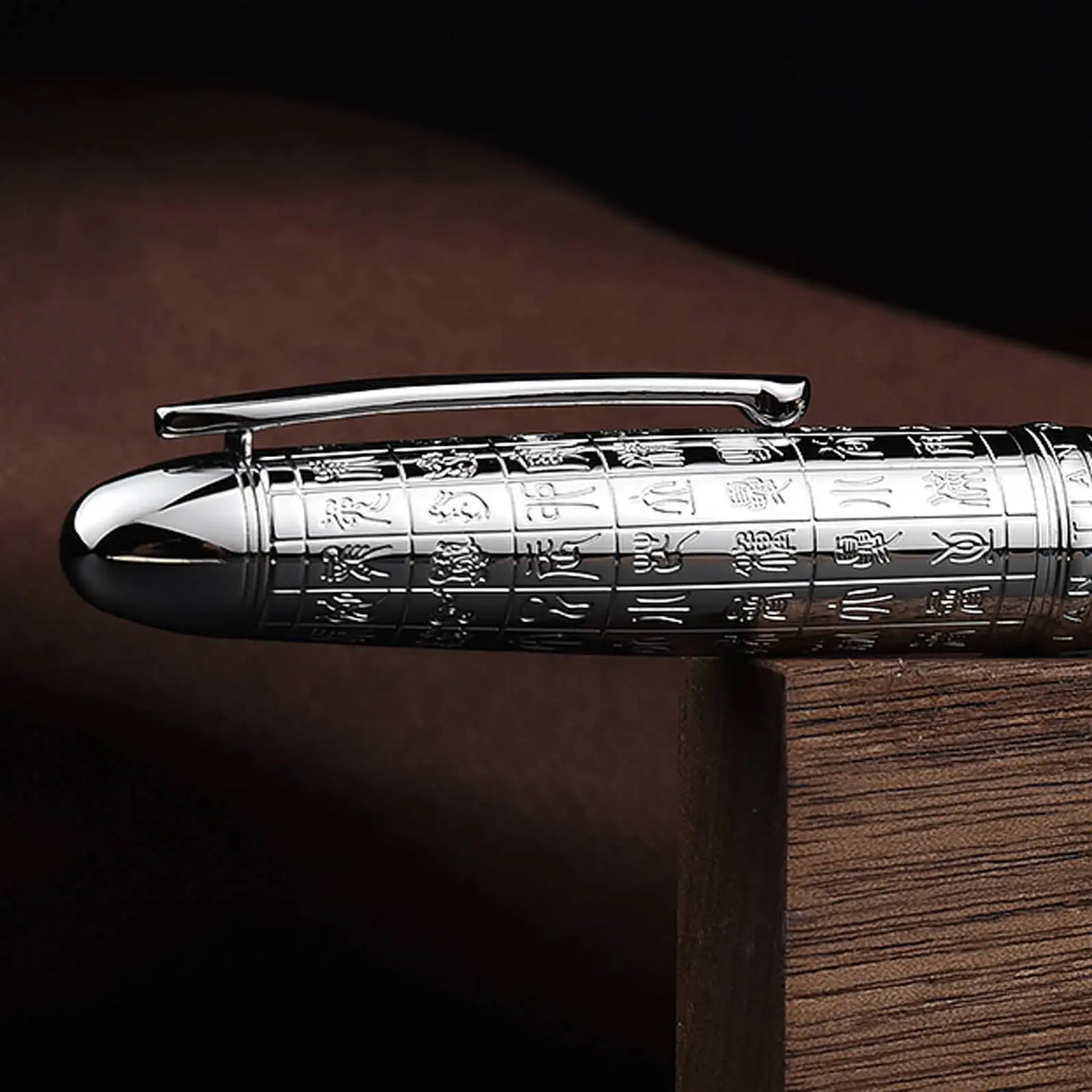 Hongdian 6016 Fountain Pen Beautiful Natural Wood Retro