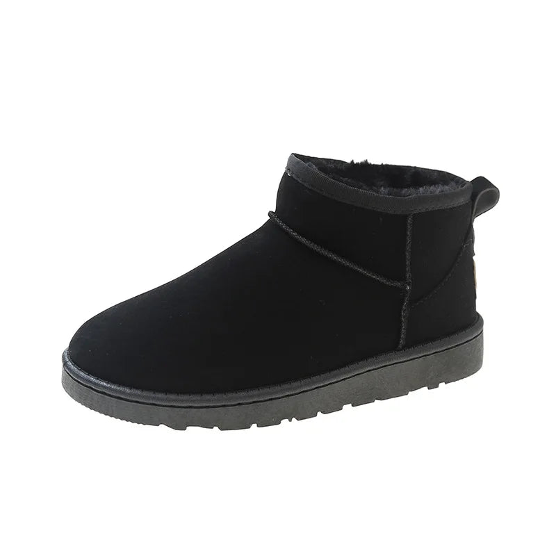 New Snow Boot Style Short Mini Winter Sheepskin