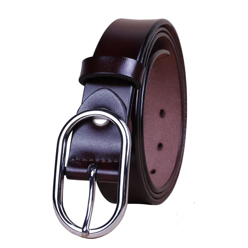 Women Genuine Leather Belt for Female Strap Casual