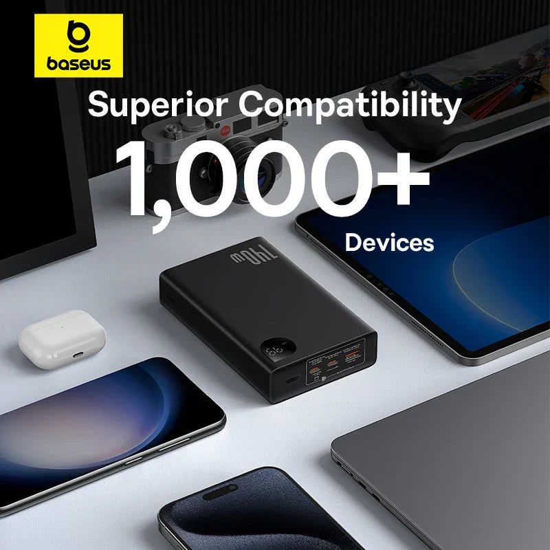 Baseus 140W Power Bank 24000mAh Fast Charging Portable