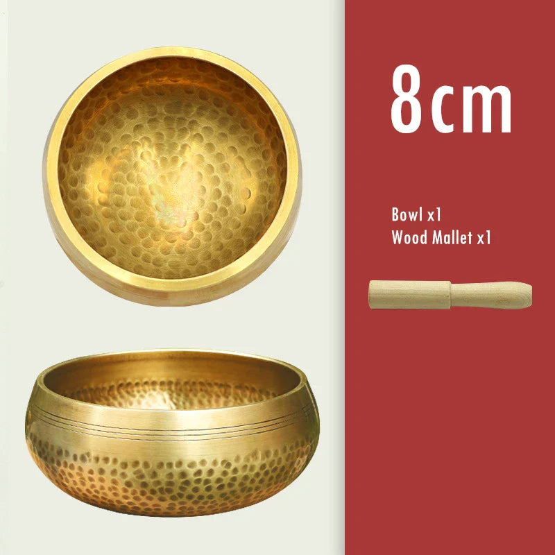 Nepal Singing Bowl for Yoga Meditation, Tibetan Sound