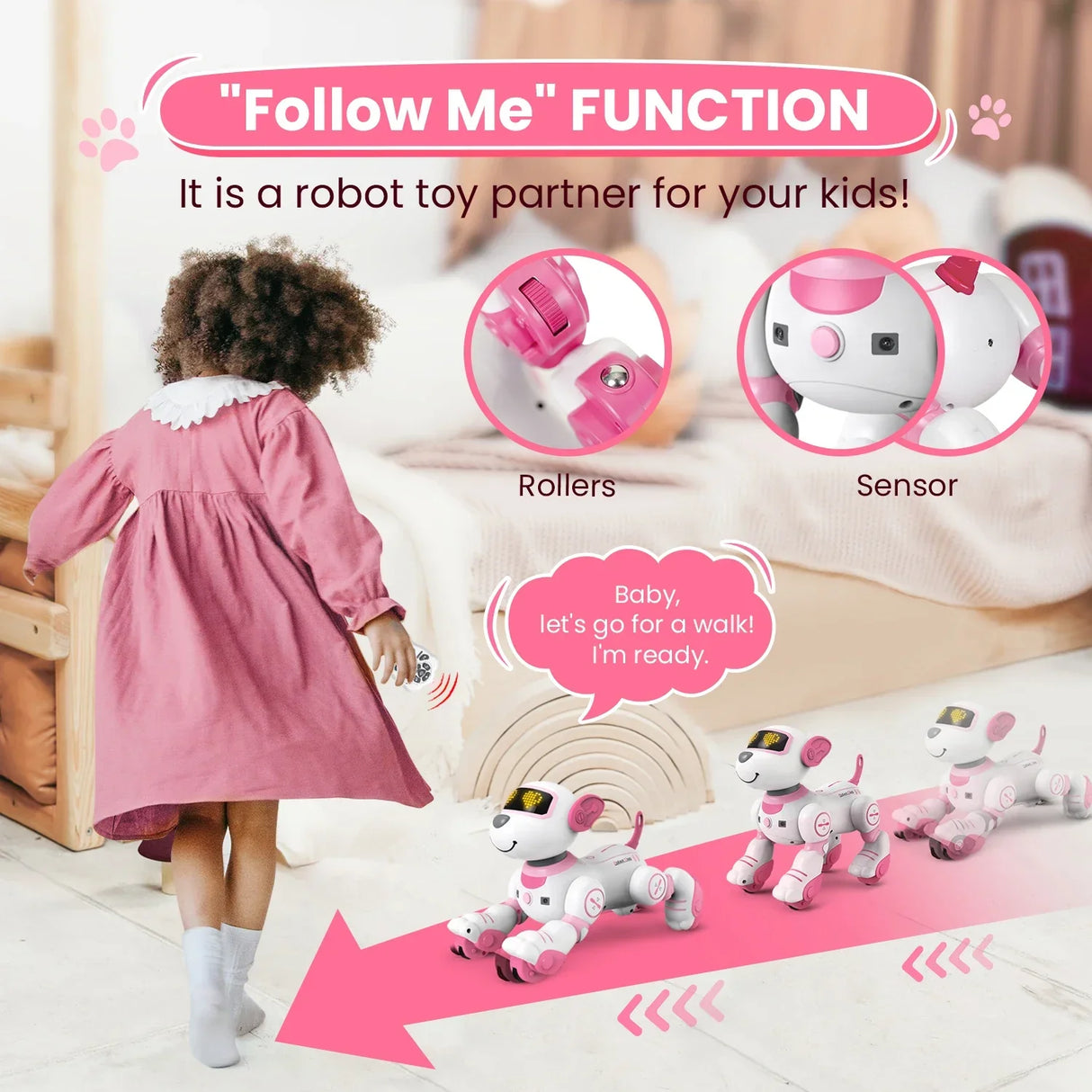 RC Robot Electronic Dog Robot Dog Stunt Walking