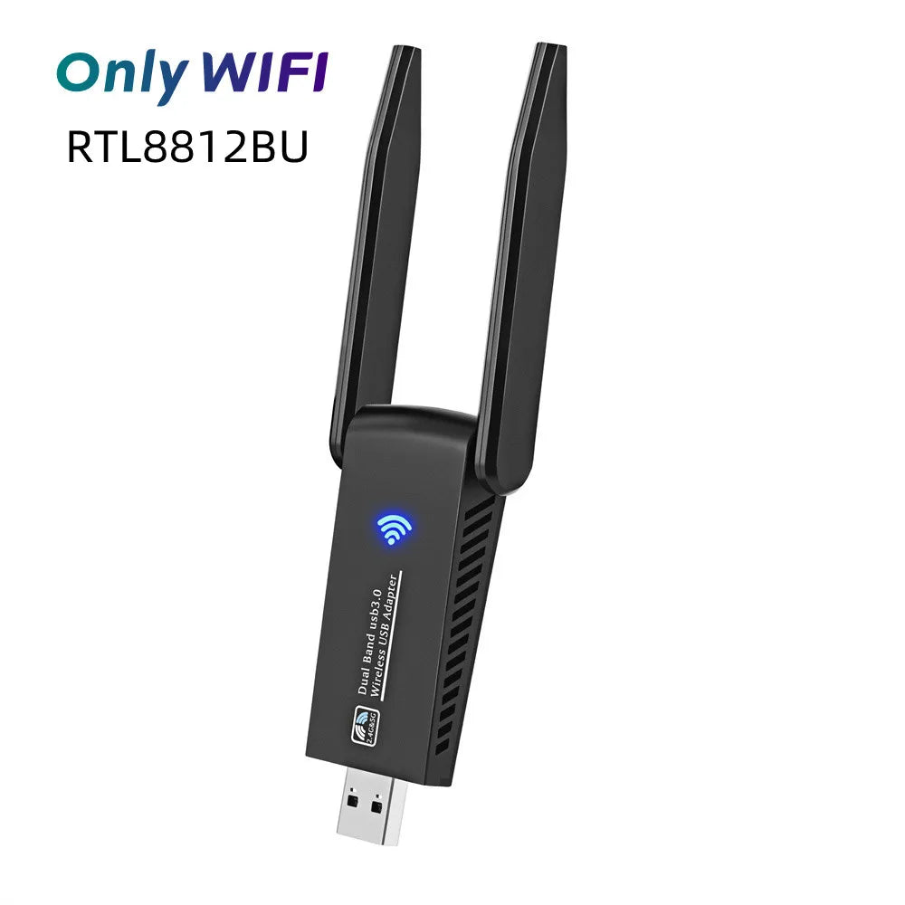 WiFi Bluetooth Wireless Network Card 1300M USB 3.0