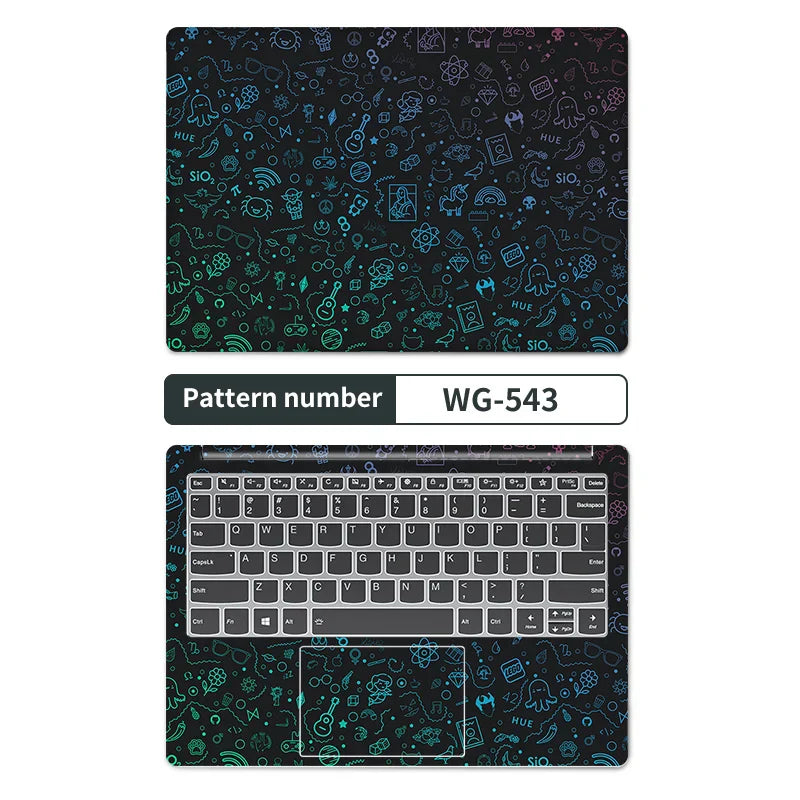 DIY Universal Laptop Stickers Skins Vinyl Creative Skin