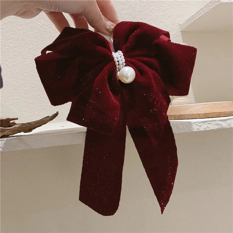 K-pop Star Red Velvet Bow-knot Popular Hair Accessories