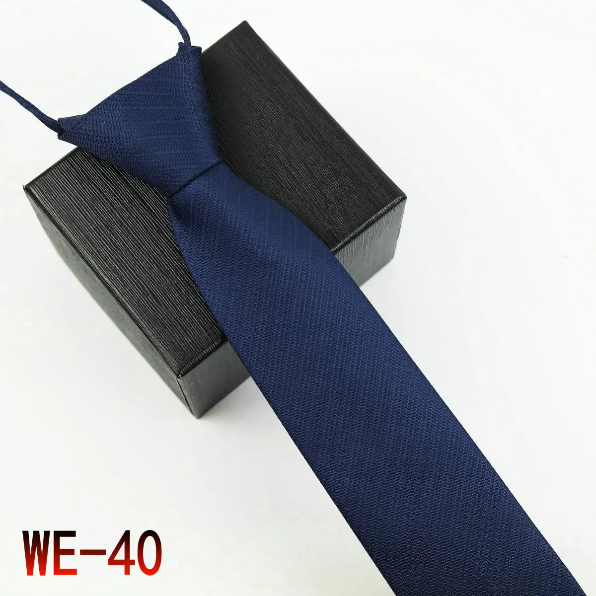 New Suit Business Zipper Tie for Man 48*7cm