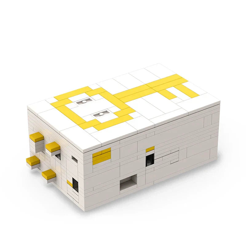 MOC Decrypt Puzzle Box Building Blocks Kit Rainbow