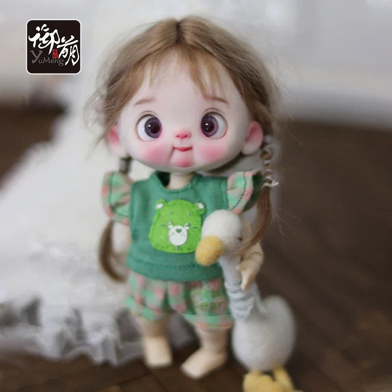 Movable Joint Ymy Doll Fat Animal Body Cat