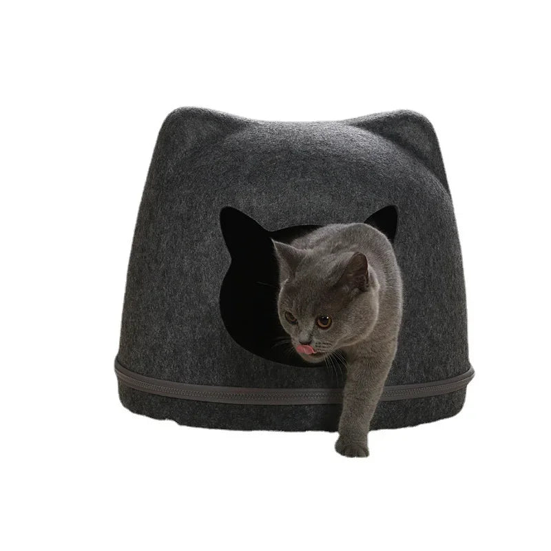 Pet Felt Cat Nest Creative Cat House All-season