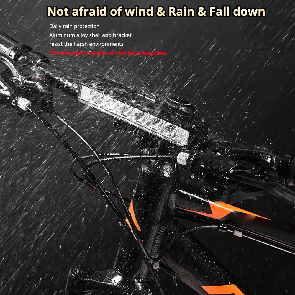 8000Mah Bike Front Lights Waterproof Bicycle Led light