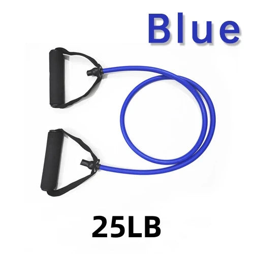 5 Levels Resistance Bands with Handles Yoga Pull