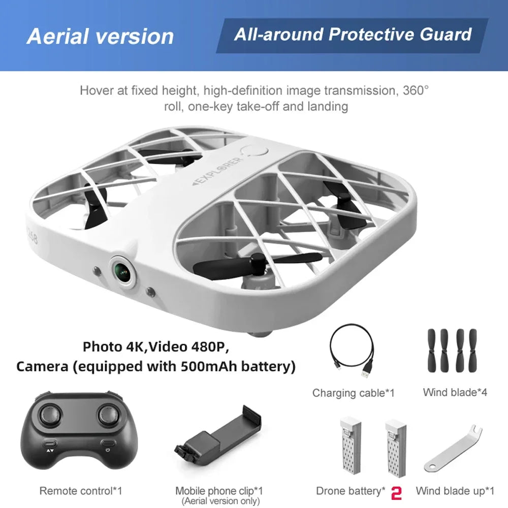 H107 RC Drone Wifi Fpv Drones Camera Hd