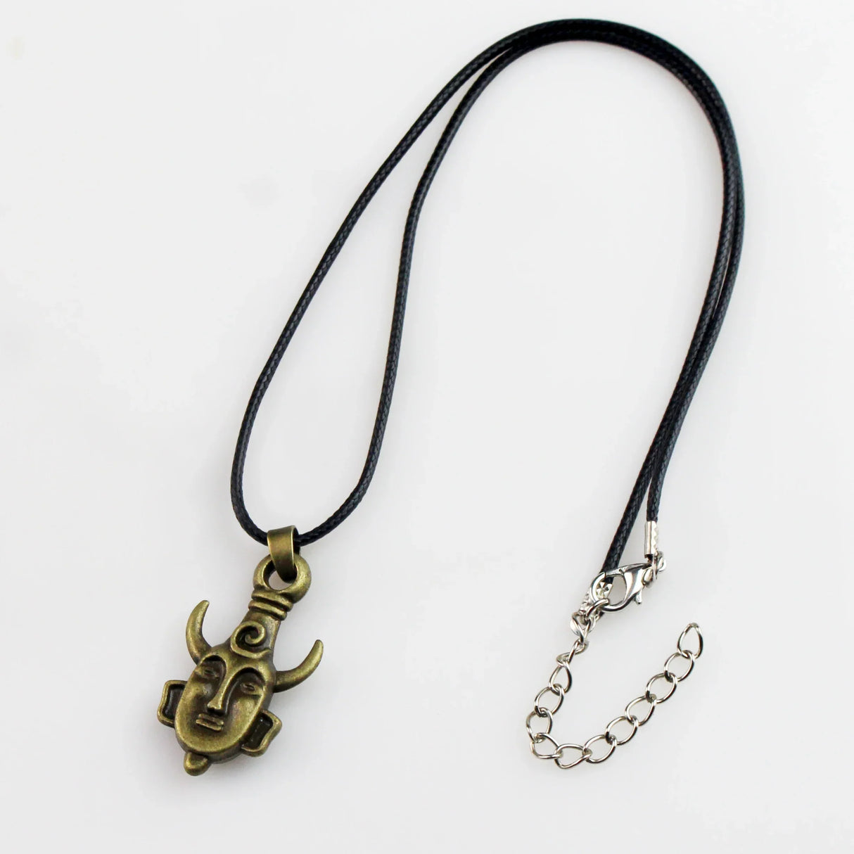 Movie Supernatural Dean Leather Rope Coppery Pendant Necklace