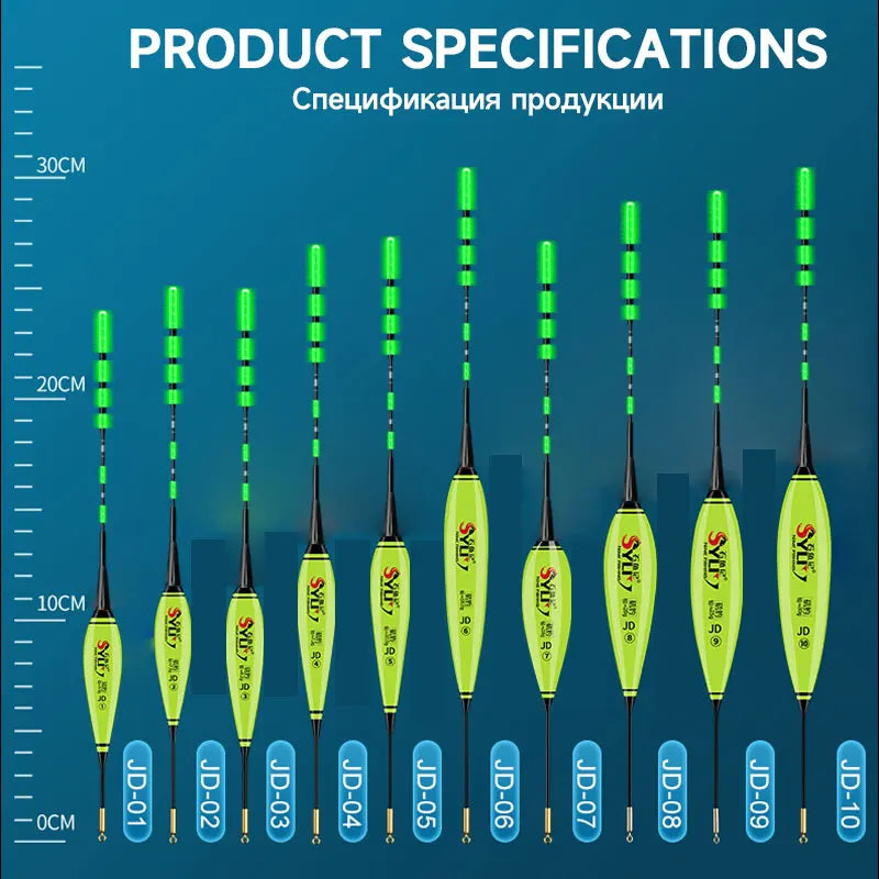 WAKASUILY New Rock Fishing Float Short Electronic Gravity