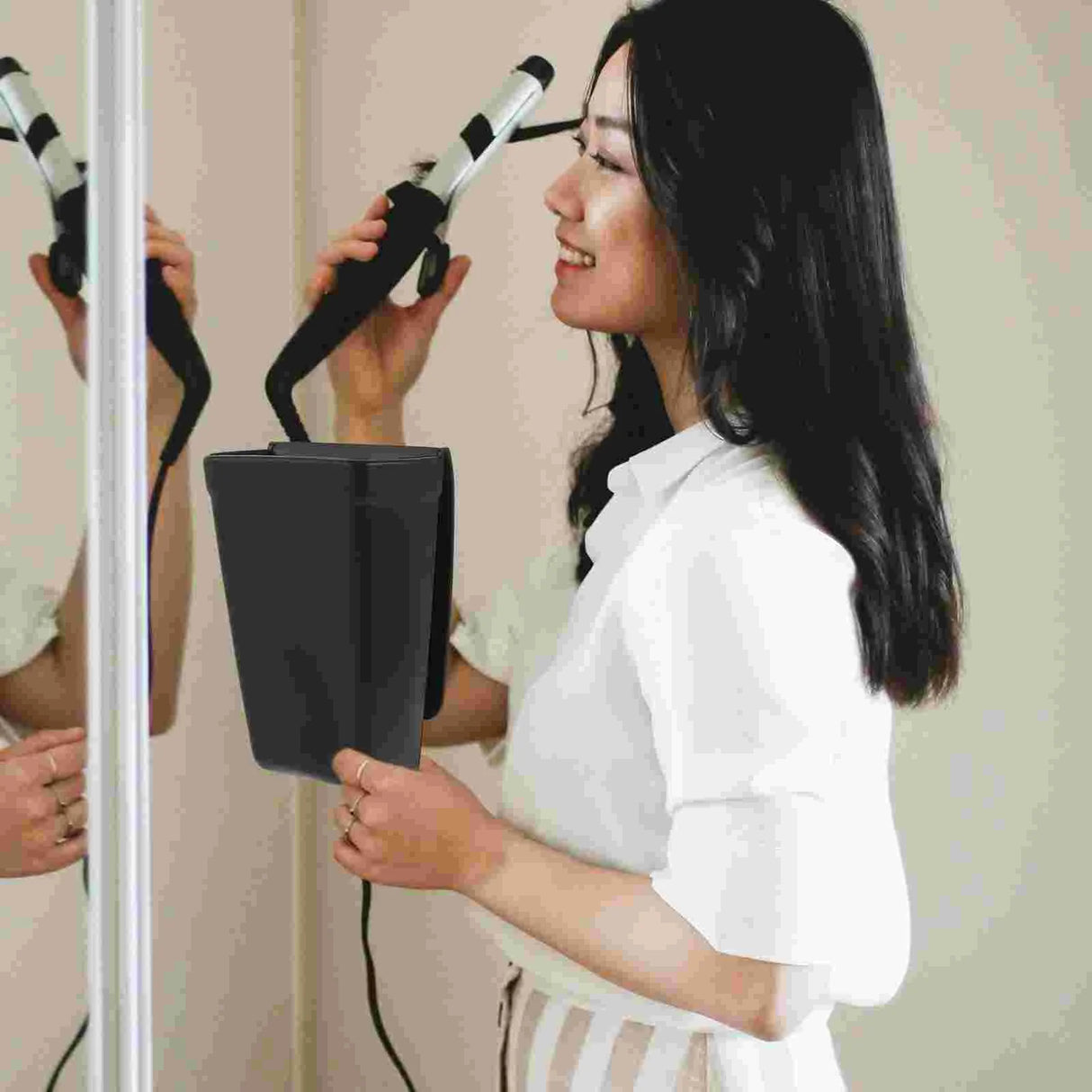 Curling Iron Organizers and Storage Hair Dryer Wand