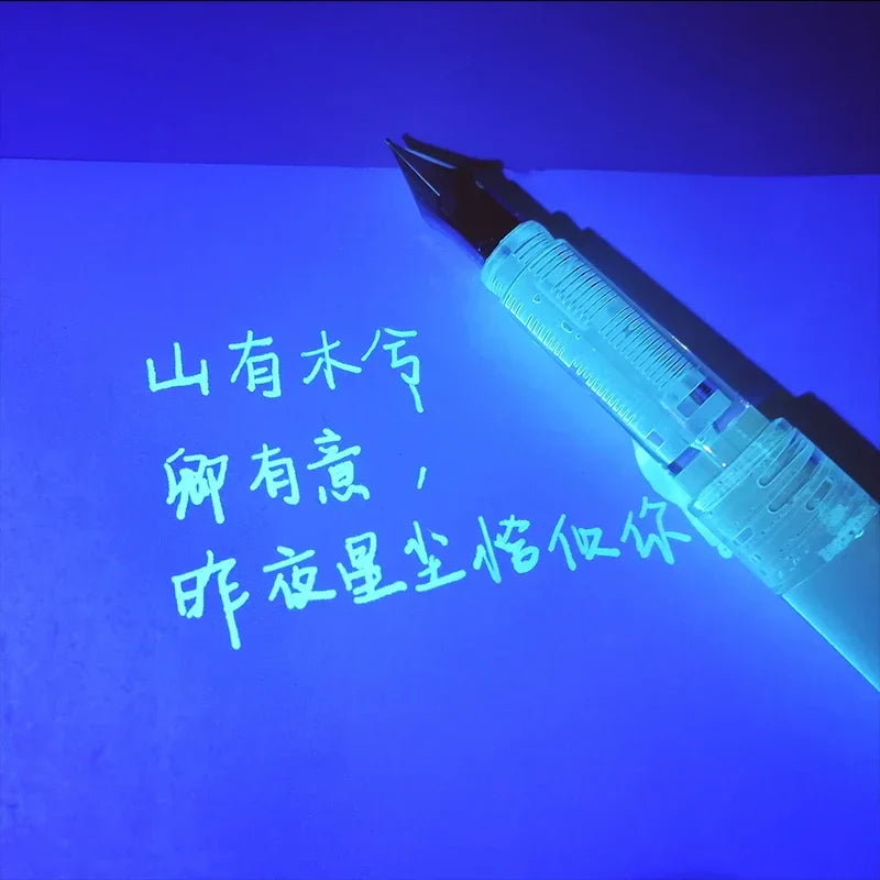 Creative UV Ray Invisible Fountain Pen Ink Night