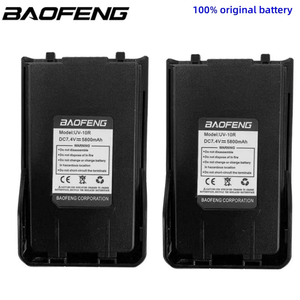 BAOFENG Original UV-10R Battery Can USB Charging High