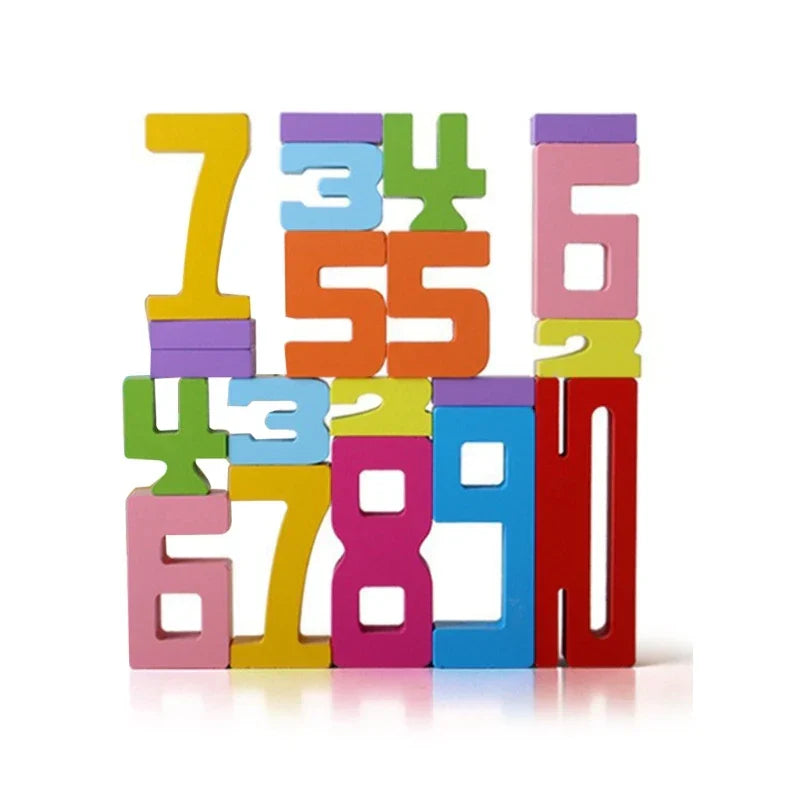 3D Digital Puzzle Number Building Block Set Baby