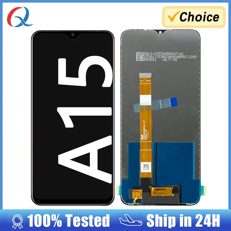 Digitizer Assembly a15 Screen replacement For Oppo a15