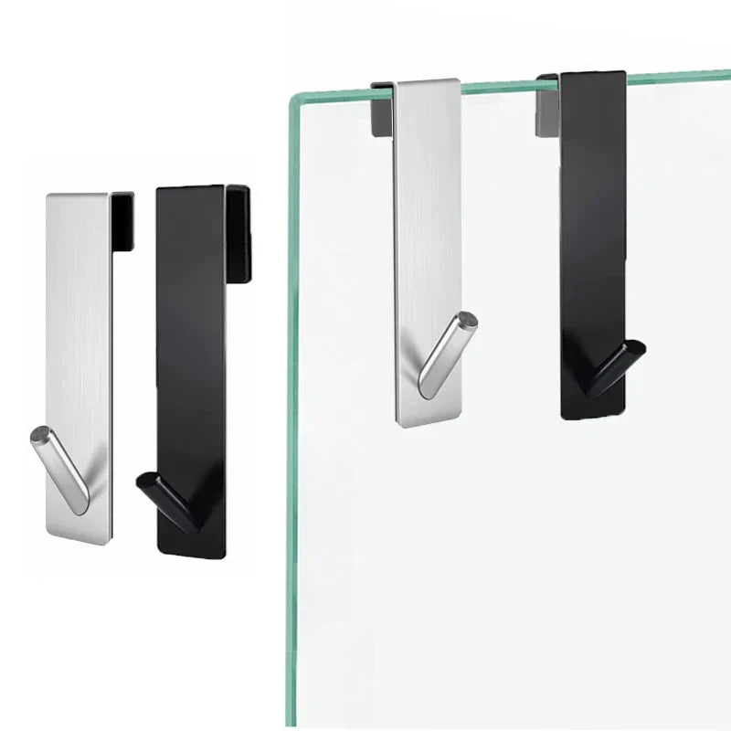 Bathroom Shower Door Back Hook Stainless Steel Over