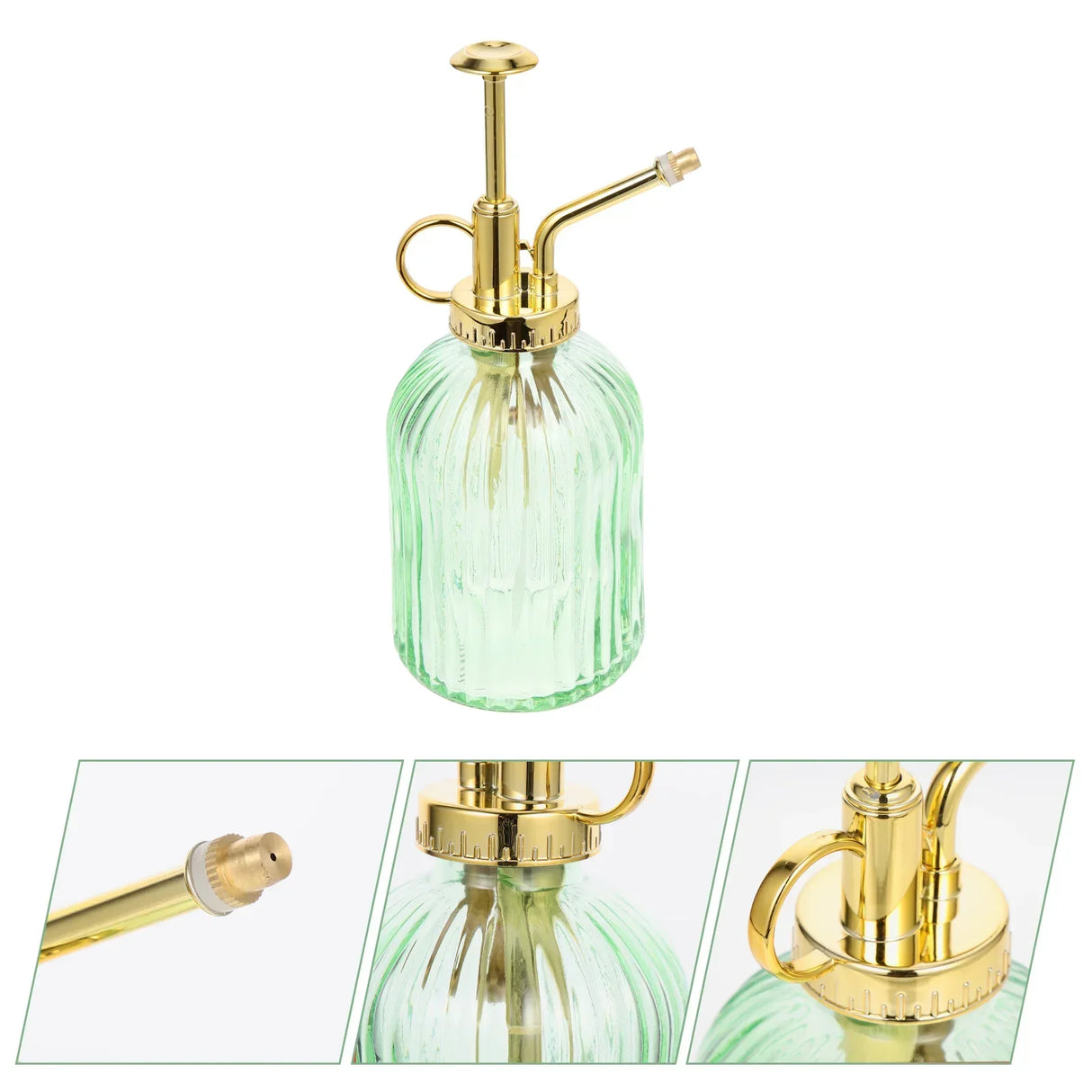Watering Bottle Can Spray Glass Water Plant Flower
