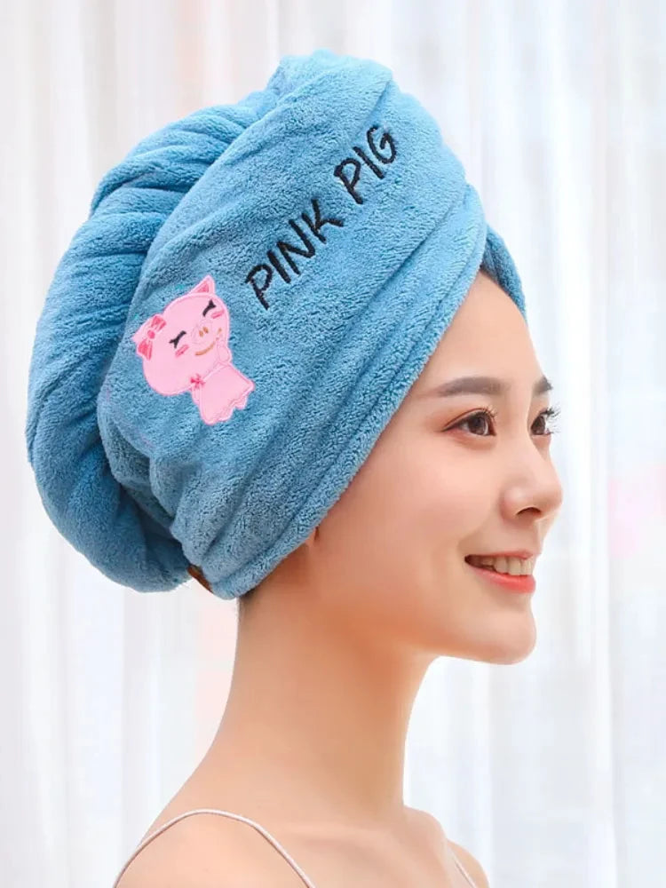 Women Microfiber Towel Hair Towel Bath Towels for