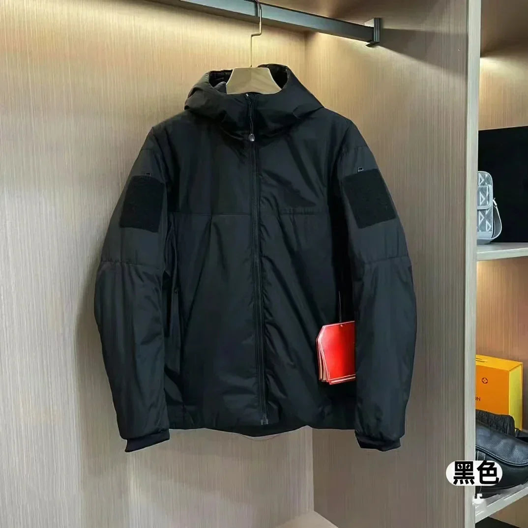 Mens Snow Parkas Hooded Windproof Waterproof Brand Down