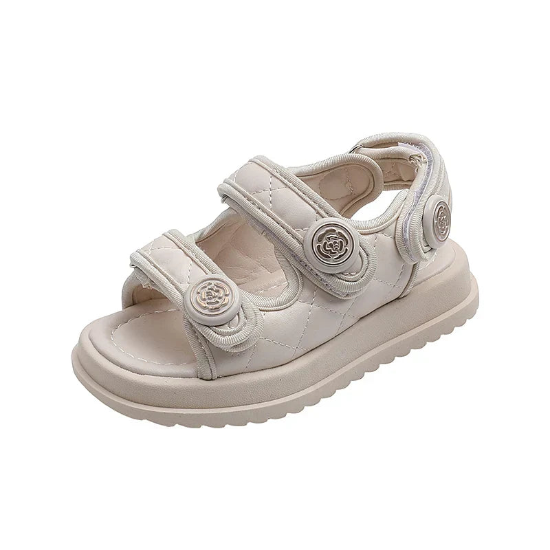 2023 Children Summer Sandals Chic Girls Casual Sandals