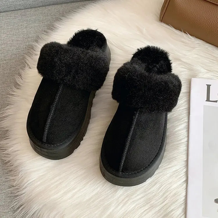 42 Code Snow Boots Fur Fur Slippers Female