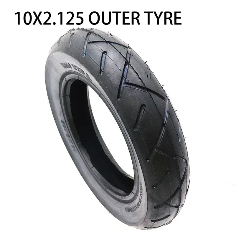 10 Inch 10x2.125 Pneumatic Tire Inner Tube Outer Tube for Electric Scooter