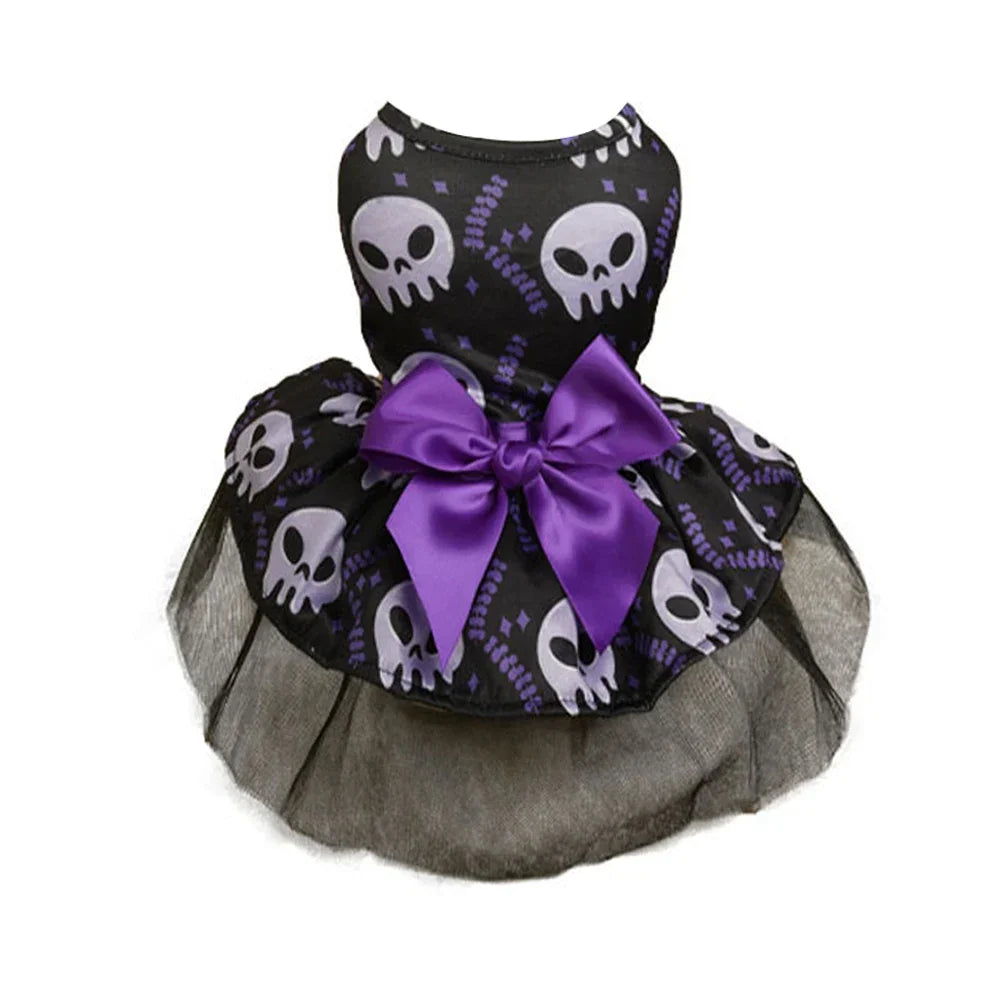 Halloween Dog Dress Halloween Costume Festival Puppy Dress