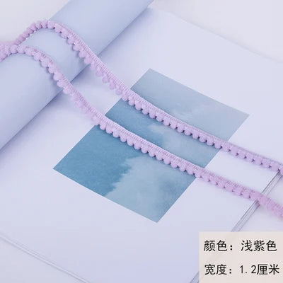 Pom Pom Trim Lace Ribbon Ball 11mm MINI