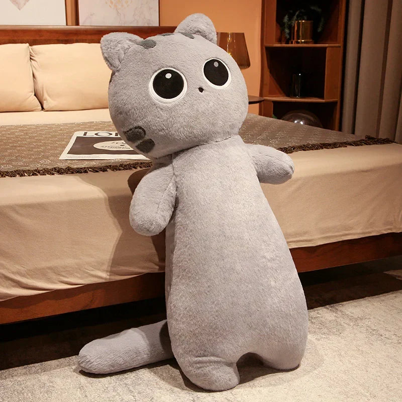 Big Lovely Soft Long Cat Pillow Stuffed Plush