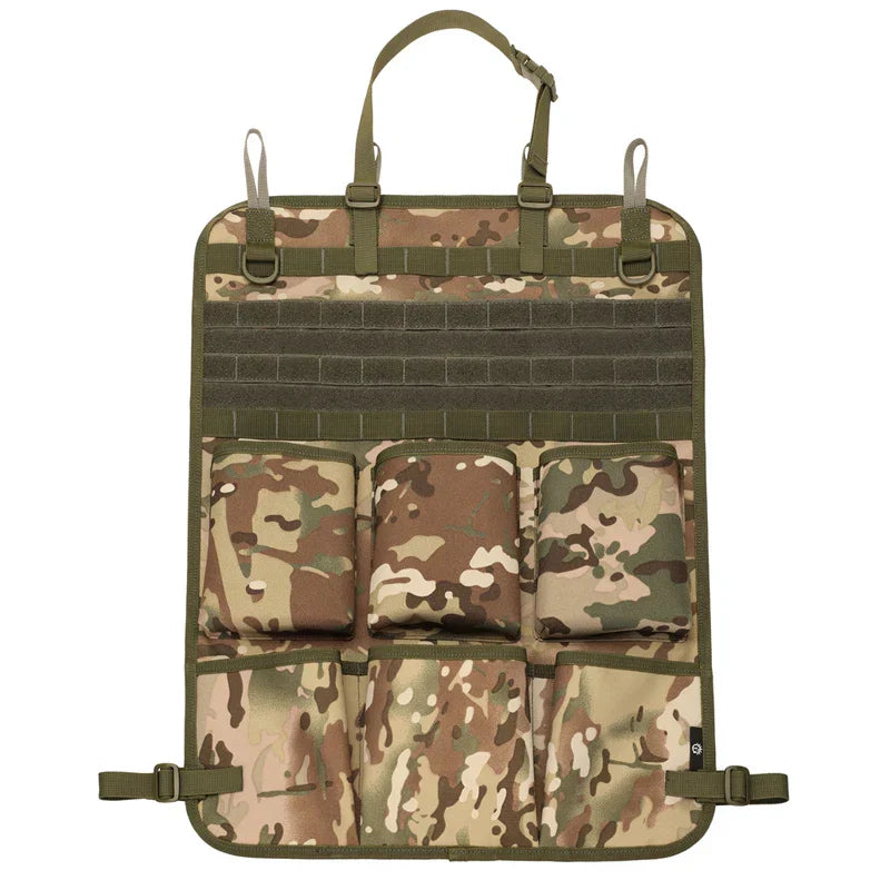 Car Organizer Seat Back Storage Bag Multifunction Camo
