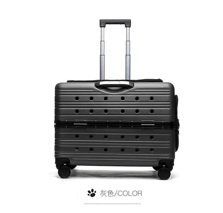 Pet Trolley Bag Case Carrier for Cats Expands