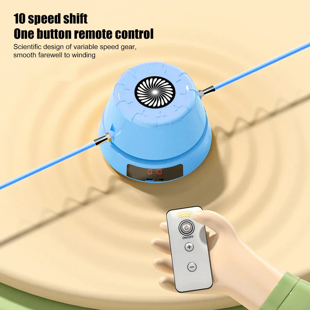 Counter Entertaining Electric Rope Skipping Machine Training Automatic