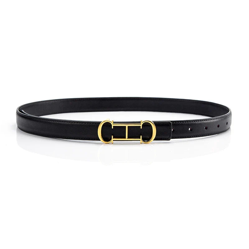 CHCH Women's Luxury New Leather Belt Fashion 2.5Cm