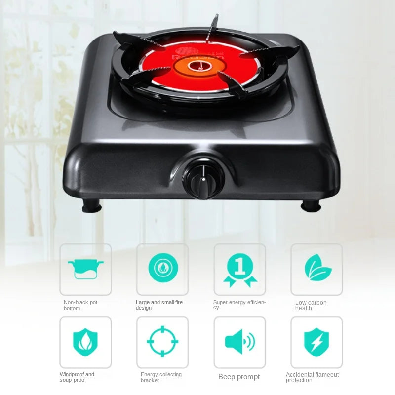 Infrared Cookerfierce Fire Gas Stove Single Stoves, Ionic