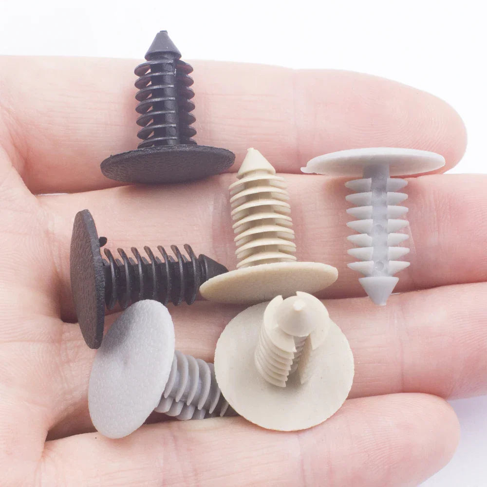 50pcs 8mm 9mm Clips Plastic Rivets for Buick