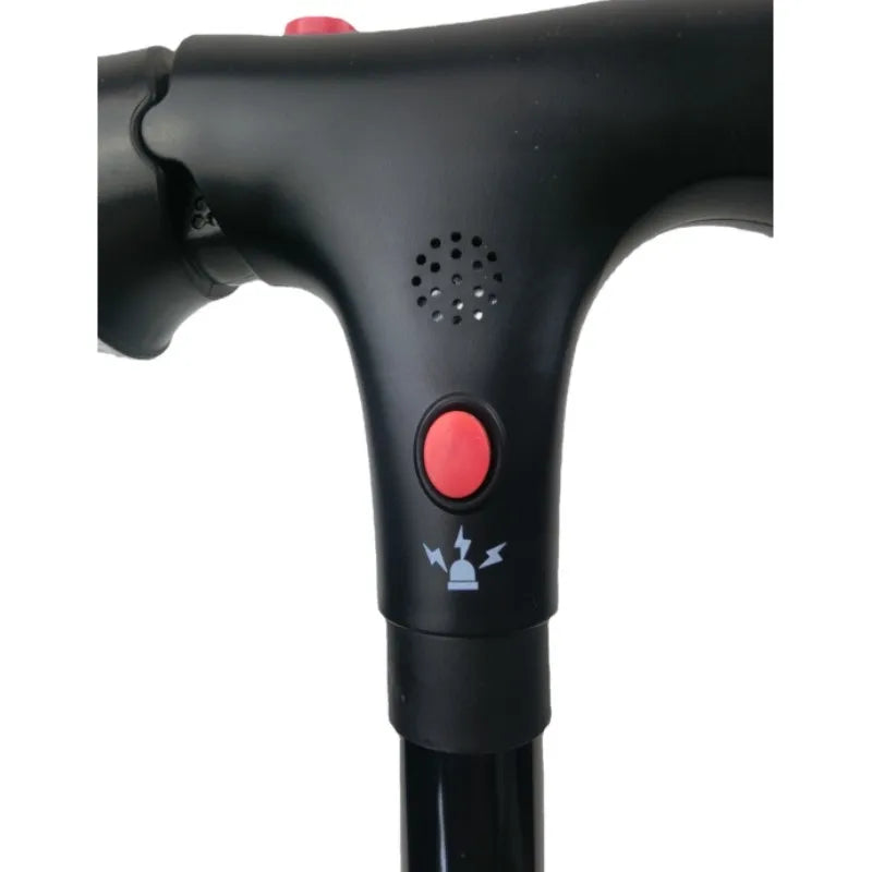 Collapsible Telescopic Folding Cane Elder Cane LED With