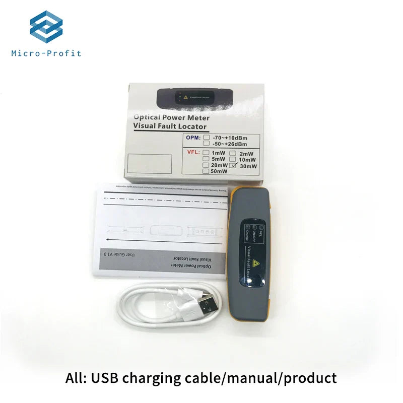 FTTH VFL 50/30/20/10/5/2MW Visual Fault Locator Fiber Optic